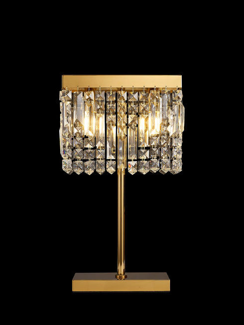 Zula Rectangular 2 Light Table Lamp